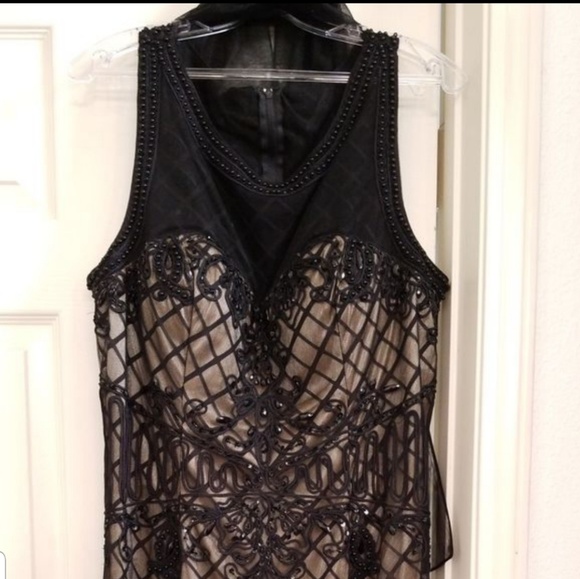 Black Long Formal Dress (2XXL) - Picture 4 of 4